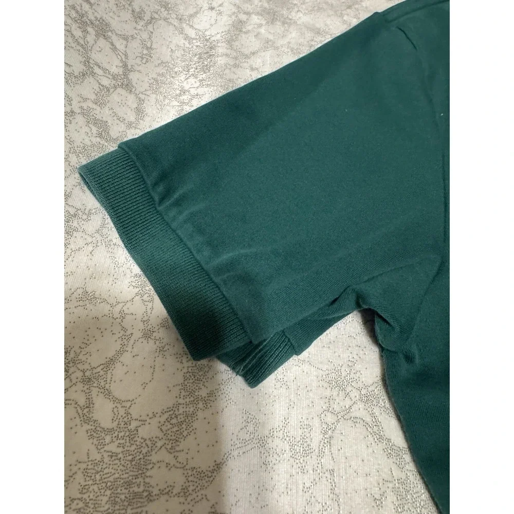 Vintage Polo by Ralph Lauren‎ Polo Shirt Men's L Forrest Green Orange Pony Prep